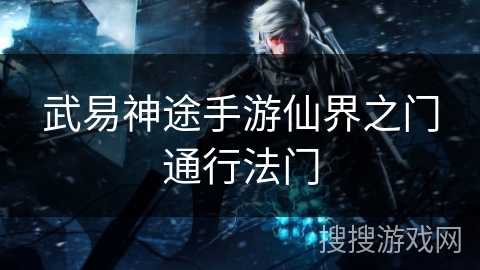 武易神途手游仙界之门通行法门