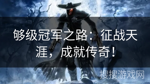 够级冠军之路：征战天涯，成就传奇！