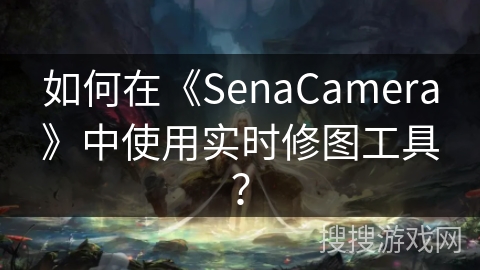 如何在《SenaCamera》中使用实时修图工具？