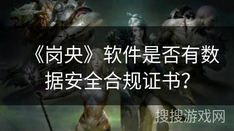 《岗央》软件是否有数据安全合规证书？