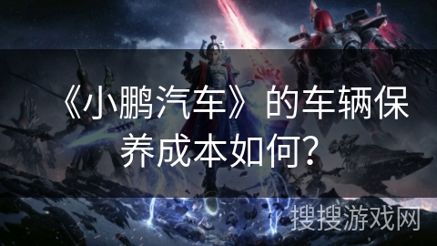 《小鹏汽车》的车辆保养成本如何？