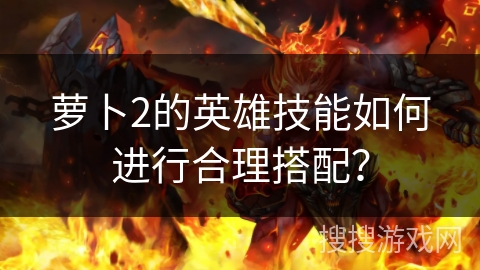 萝卜2的英雄技能如何进行合理搭配？