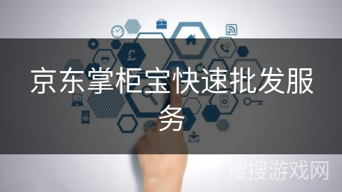 京东掌柜宝快速批发服务