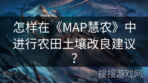怎样在《MAP慧农》中进行农田土壤改良建议？