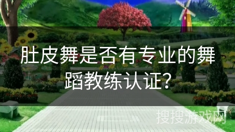 肚皮舞是否有专业的舞蹈教练认证？