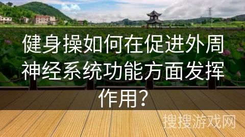 健身操如何在促进外周神经系统功能方面发挥作用？
