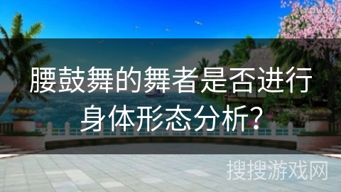 腰鼓舞的舞者是否进行身体形态分析？