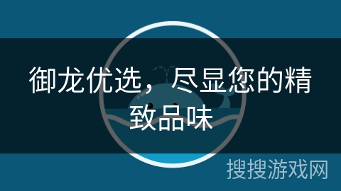 御龙优选，尽显您的精致品味
