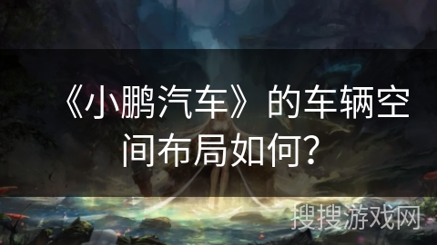 《小鹏汽车》的车辆空间布局如何？