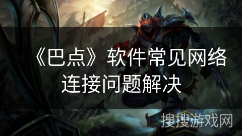 《巴点》软件常见网络连接问题解决