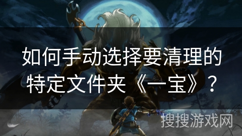 如何手动选择要清理的特定文件夹《一宝》？