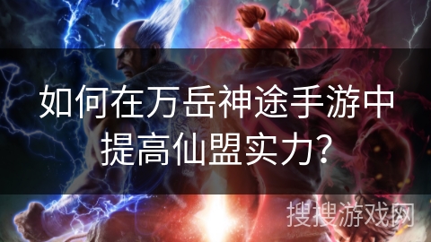 如何在万岳神途手游中提高仙盟实力？