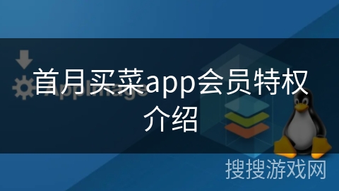 首月买菜app会员特权介绍