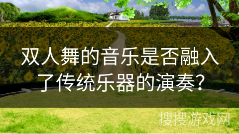 双人舞的音乐是否融入了传统乐器的演奏？