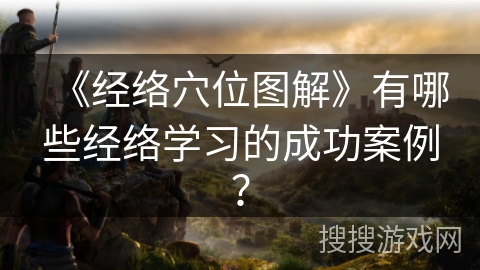 《经络穴位图解》有哪些经络学习的成功案例？