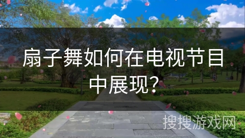 扇子舞如何在电视节目中展现？