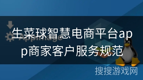 生菜球智慧电商平台app商家客户服务规范