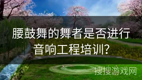 腰鼓舞的舞者是否进行音响工程培训？