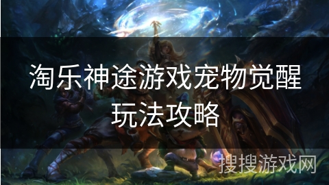 淘乐神途游戏宠物觉醒玩法攻略