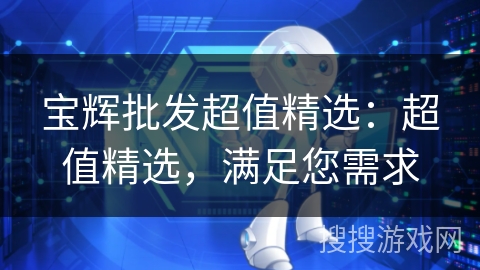宝辉批发超值精选：超值精选，满足您需求
