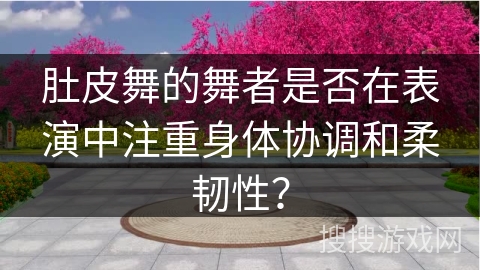 肚皮舞的舞者是否在表演中注重身体协调和柔韧性？