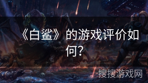 《白鲨》的游戏评价如何？