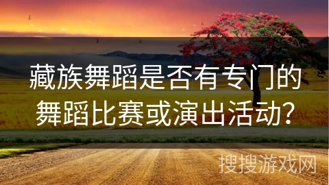 藏族舞蹈是否有专门的舞蹈比赛或演出活动？