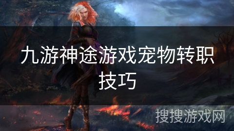 九游神途游戏宠物转职技巧