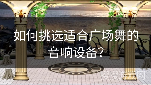 如何挑选适合广场舞的音响设备？