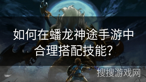 如何在蟠龙神途手游中合理搭配技能？