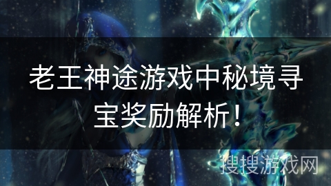 老王神途游戏中秘境寻宝奖励解析！
