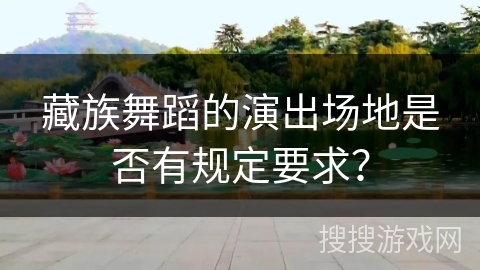藏族舞蹈的演出场地是否有规定要求？