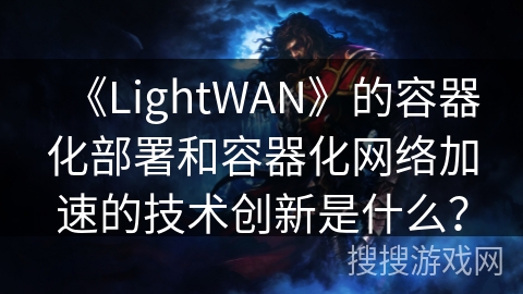 《LightWAN》的容器化部署和容器化网络加速的技术创新是什么？