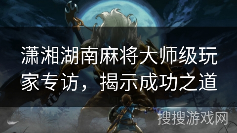 潇湘湖南麻将大师级玩家专访，揭示成功之道