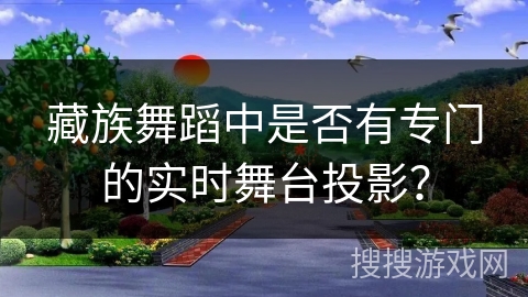 藏族舞蹈中是否有专门的实时舞台投影？