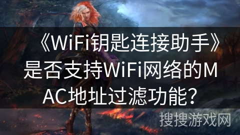 《WiFi钥匙连接助手》是否支持WiFi网络的MAC地址过滤功能？