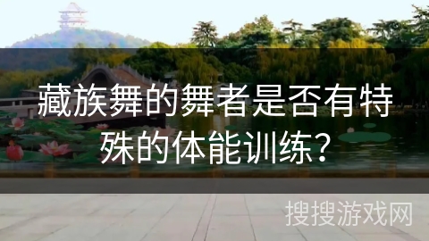 藏族舞的舞者是否有特殊的体能训练？
