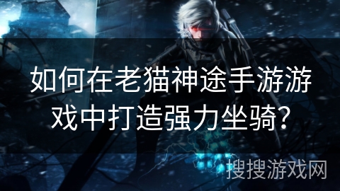 如何在老猫神途手游游戏中打造强力坐骑？