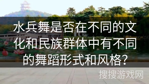 水兵舞是否在不同的文化和民族群体中有不同的舞蹈形式和风格？