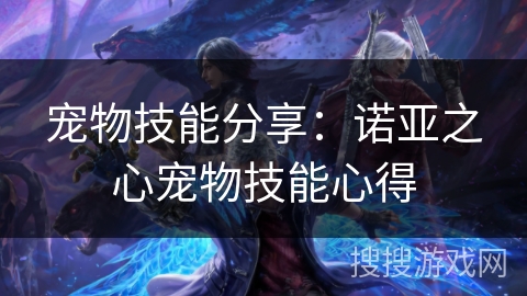 宠物技能分享：诺亚之心宠物技能心得