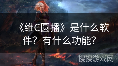 《维C圆播》是什么软件？有什么功能？