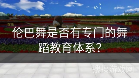 伦巴舞是否有专门的舞蹈教育体系？