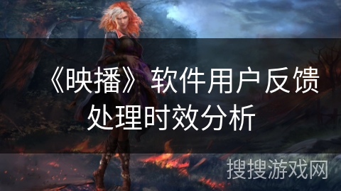 《映播》软件用户反馈处理时效分析