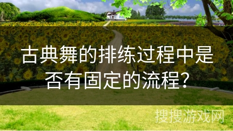古典舞的排练过程中是否有固定的流程？