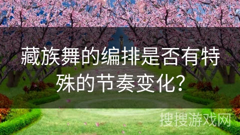 藏族舞的编排是否有特殊的节奏变化？