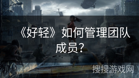 《好轻》如何管理团队成员？