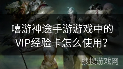 嘻游神途手游游戏中的VIP经验卡怎么使用？