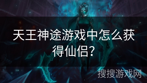 天王神途游戏中怎么获得仙侣？