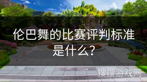 伦巴舞的比赛评判标准是什么？