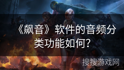 《飙音》软件的音频分类功能如何？